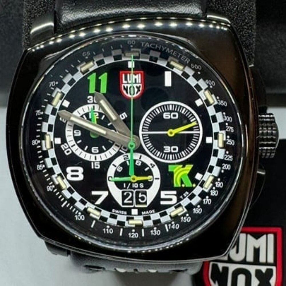 Luminox Tony Kanaan Chrono Black Dial XL.1142 Series Men's Watch